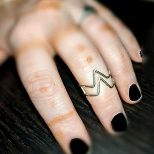 Boho Pura Vida Triangle Ring